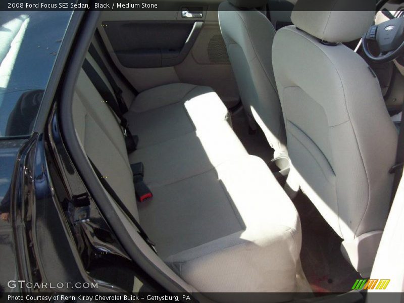 Black / Medium Stone 2008 Ford Focus SES Sedan