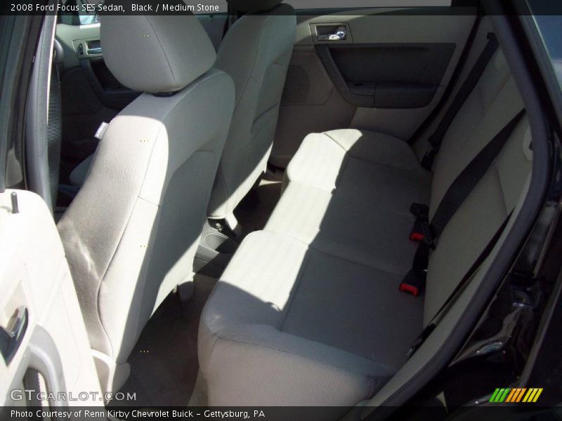 Black / Medium Stone 2008 Ford Focus SES Sedan