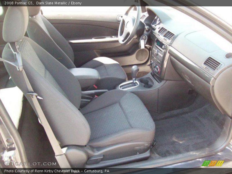 Dark Slate Metallic / Ebony 2008 Pontiac G5