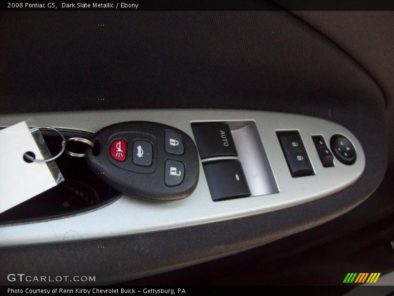 Dark Slate Metallic / Ebony 2008 Pontiac G5