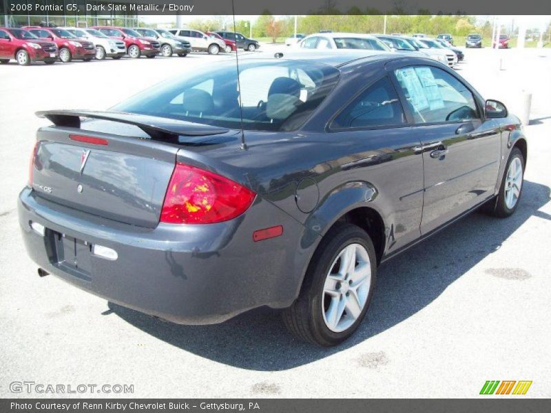 Dark Slate Metallic / Ebony 2008 Pontiac G5
