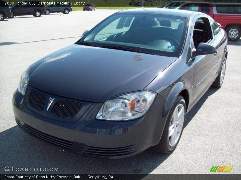 Dark Slate Metallic / Ebony 2008 Pontiac G5