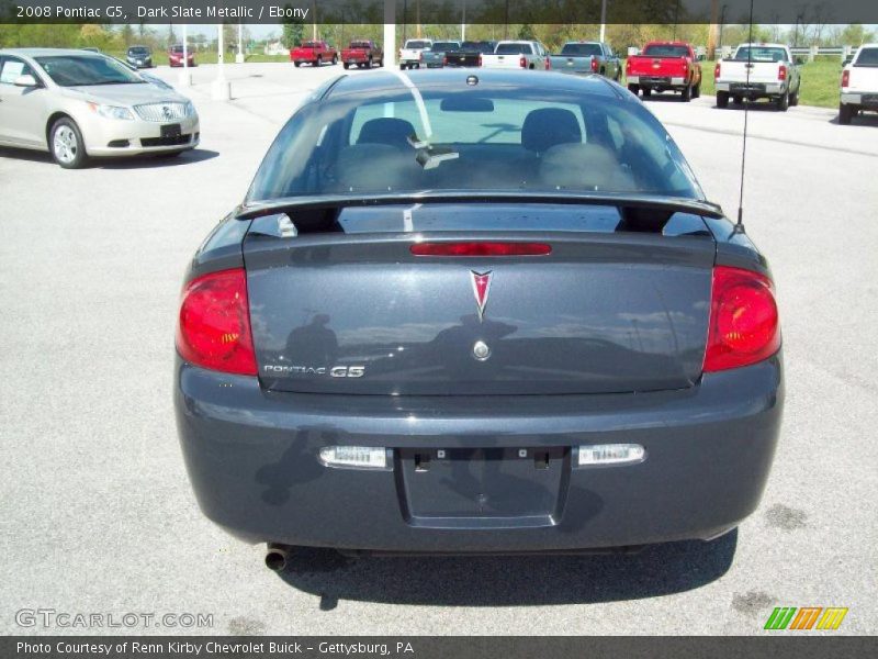 Dark Slate Metallic / Ebony 2008 Pontiac G5