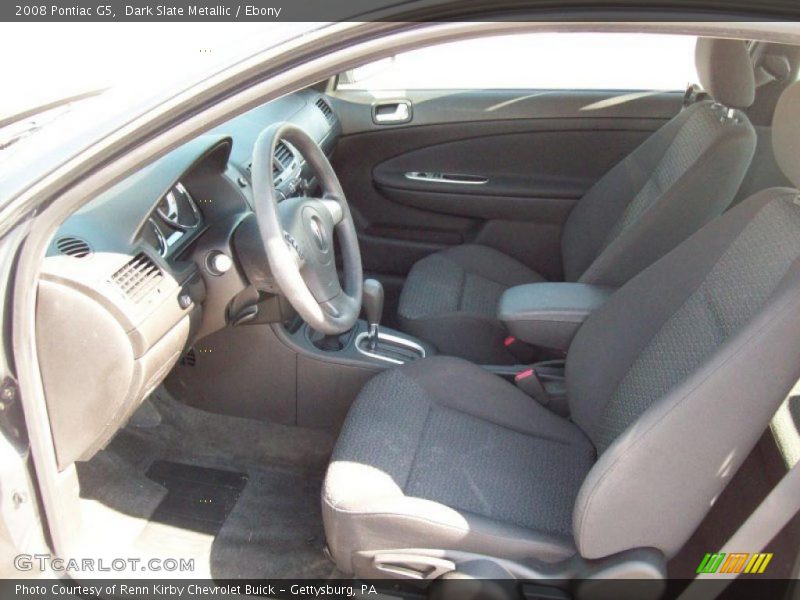 Dark Slate Metallic / Ebony 2008 Pontiac G5