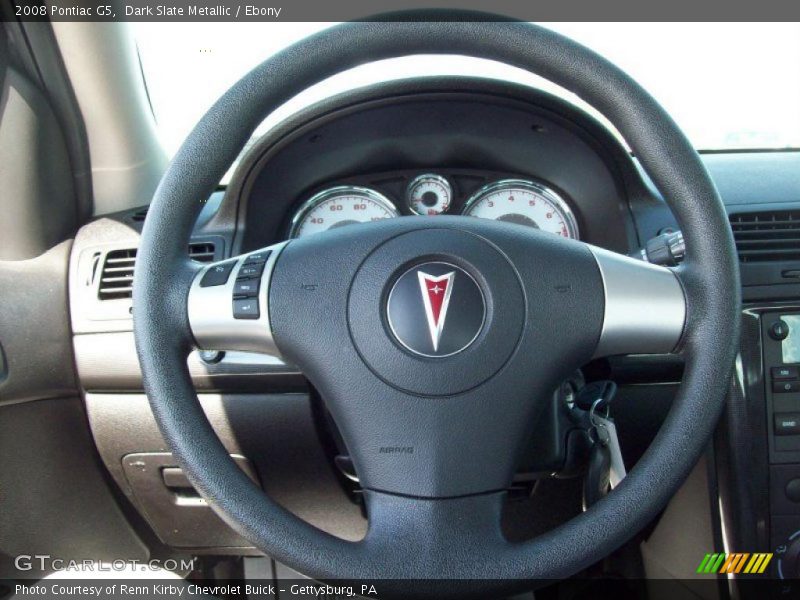 Dark Slate Metallic / Ebony 2008 Pontiac G5