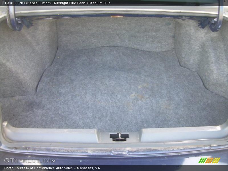 Midnight Blue Pearl / Medium Blue 1998 Buick LeSabre Custom