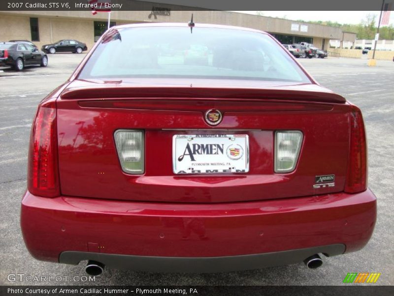 Infrared / Ebony 2007 Cadillac STS V6