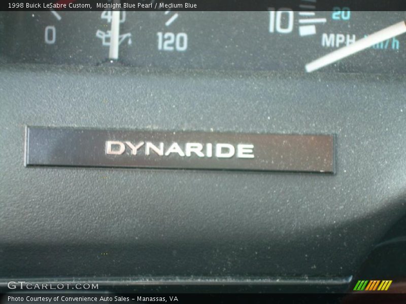 Midnight Blue Pearl / Medium Blue 1998 Buick LeSabre Custom