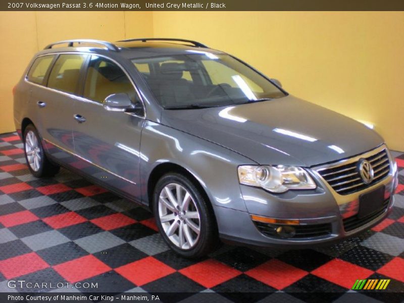 United Grey Metallic / Black 2007 Volkswagen Passat 3.6 4Motion Wagon