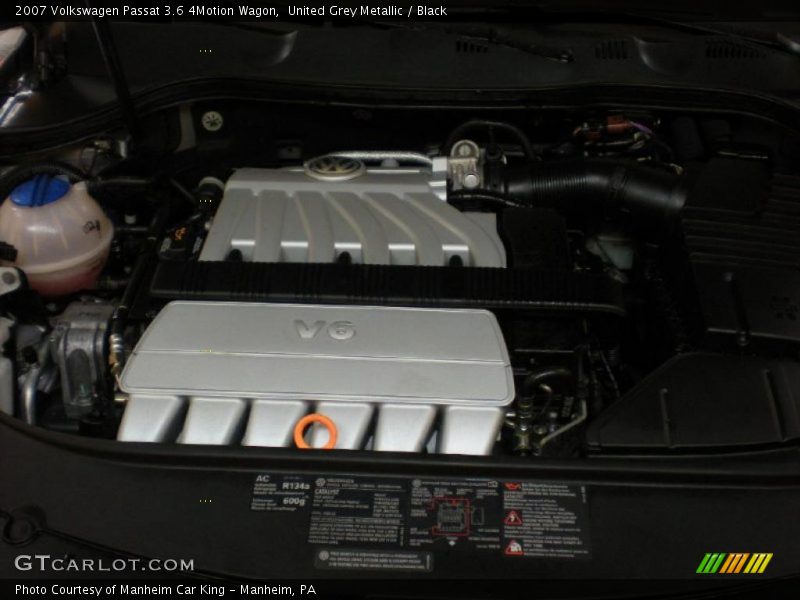 United Grey Metallic / Black 2007 Volkswagen Passat 3.6 4Motion Wagon