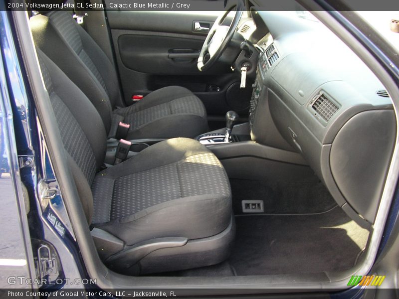 Galactic Blue Metallic / Grey 2004 Volkswagen Jetta GL Sedan