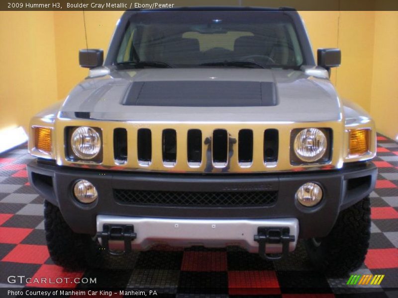 Boulder Gray Metallic / Ebony/Pewter 2009 Hummer H3