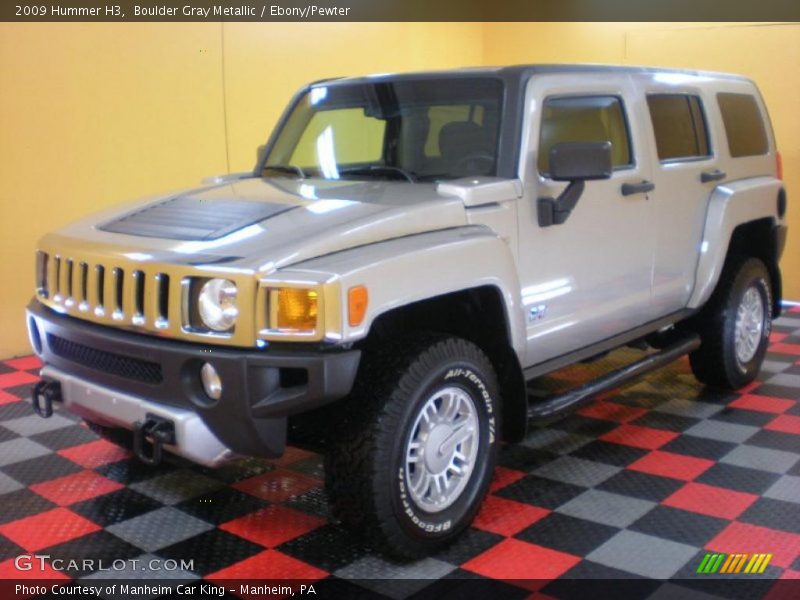 Boulder Gray Metallic / Ebony/Pewter 2009 Hummer H3