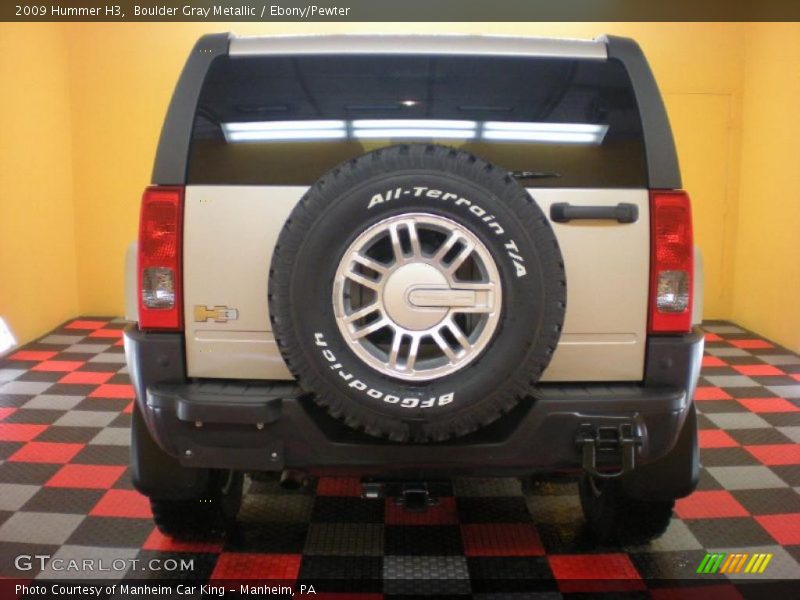 Boulder Gray Metallic / Ebony/Pewter 2009 Hummer H3