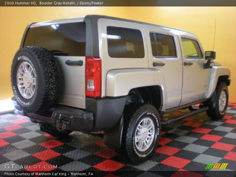 Boulder Gray Metallic / Ebony/Pewter 2009 Hummer H3