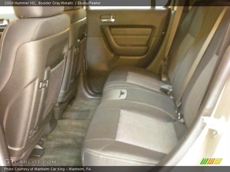 Boulder Gray Metallic / Ebony/Pewter 2009 Hummer H3