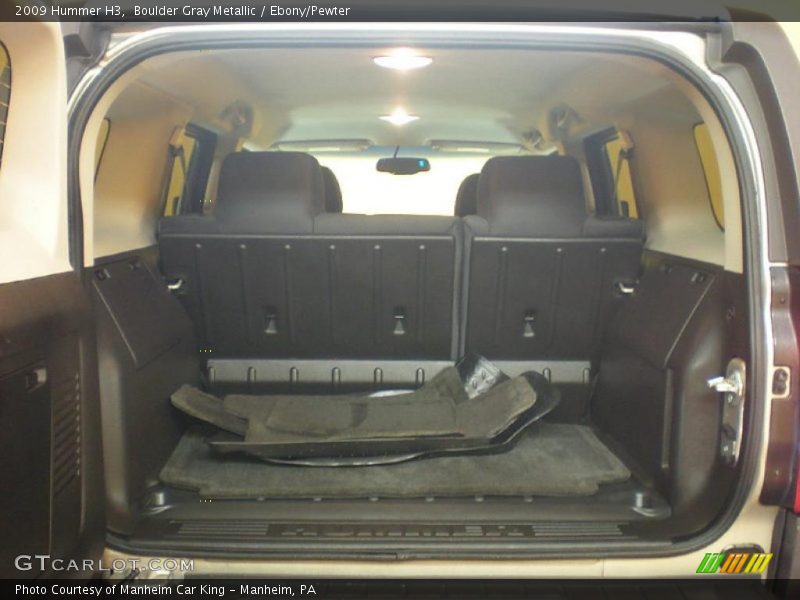Boulder Gray Metallic / Ebony/Pewter 2009 Hummer H3