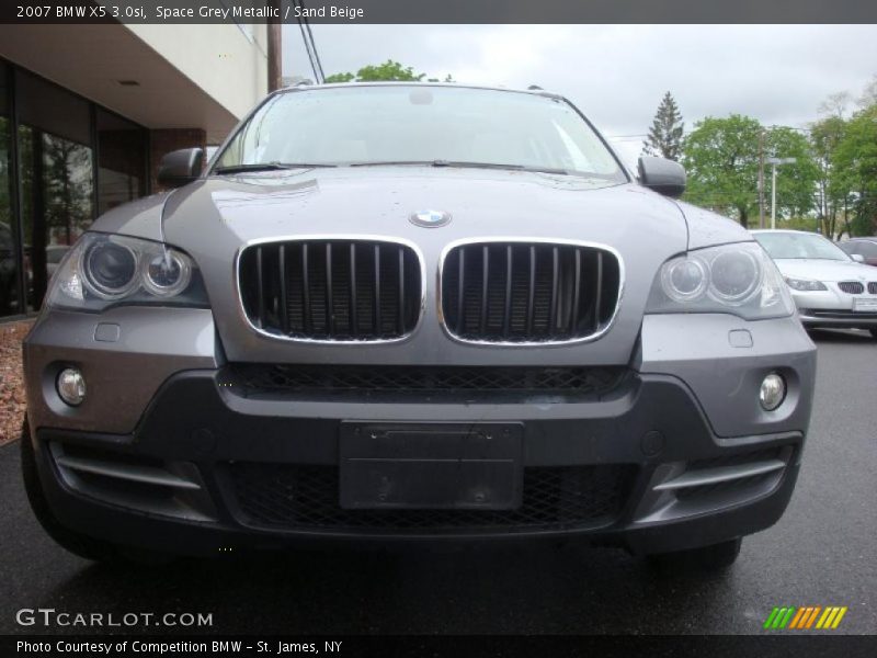Space Grey Metallic / Sand Beige 2007 BMW X5 3.0si