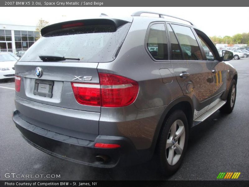 Space Grey Metallic / Sand Beige 2007 BMW X5 3.0si