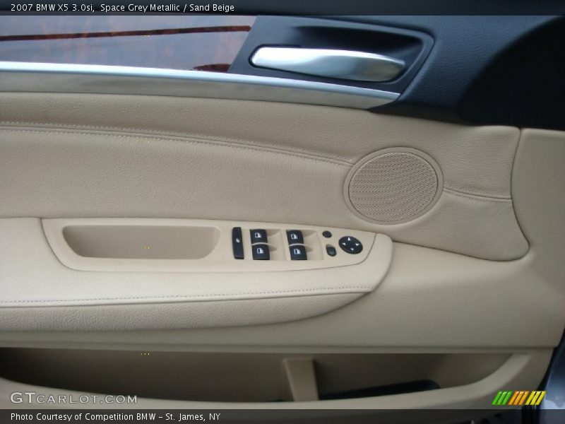 Space Grey Metallic / Sand Beige 2007 BMW X5 3.0si