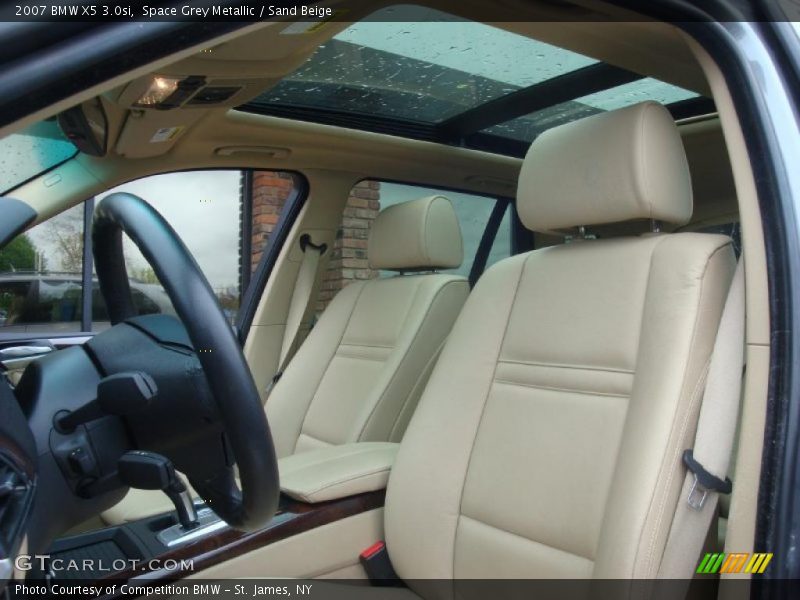 Space Grey Metallic / Sand Beige 2007 BMW X5 3.0si