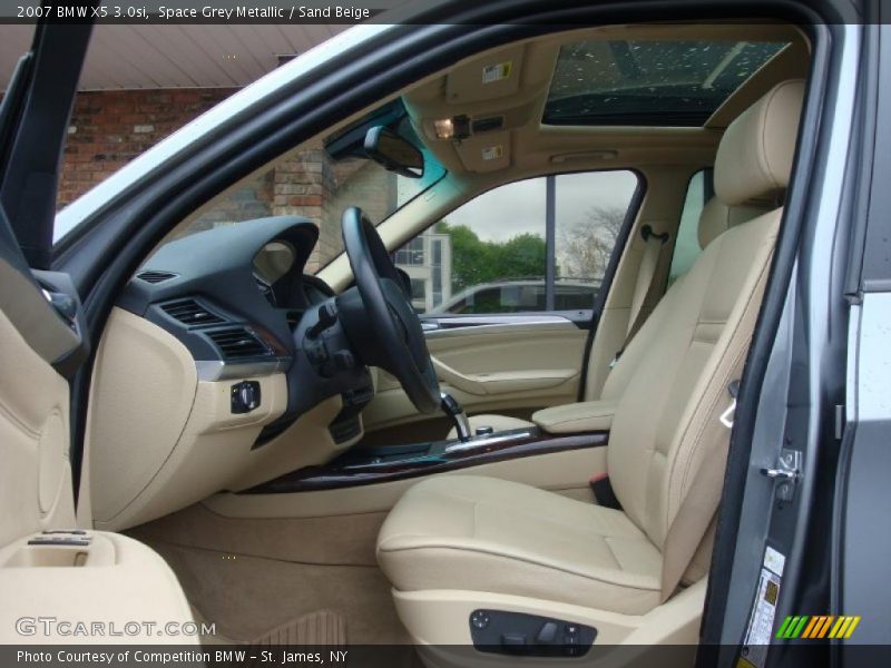 Space Grey Metallic / Sand Beige 2007 BMW X5 3.0si