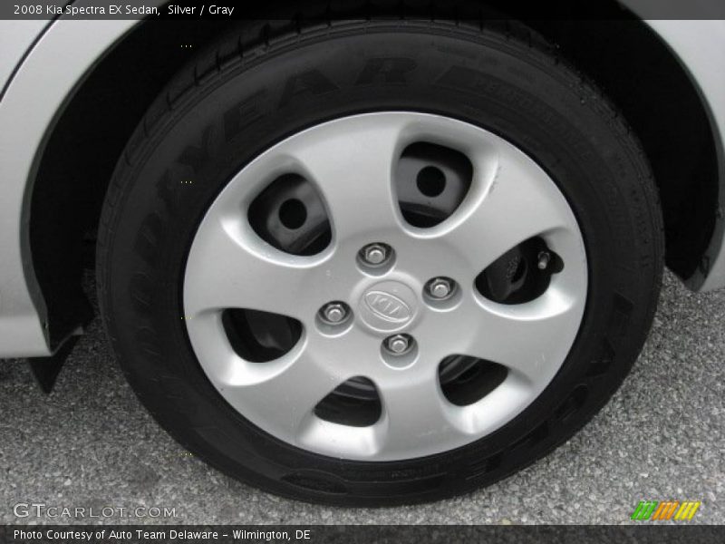 Silver / Gray 2008 Kia Spectra EX Sedan