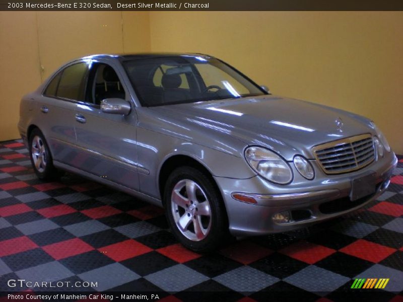 Desert Silver Metallic / Charcoal 2003 Mercedes-Benz E 320 Sedan
