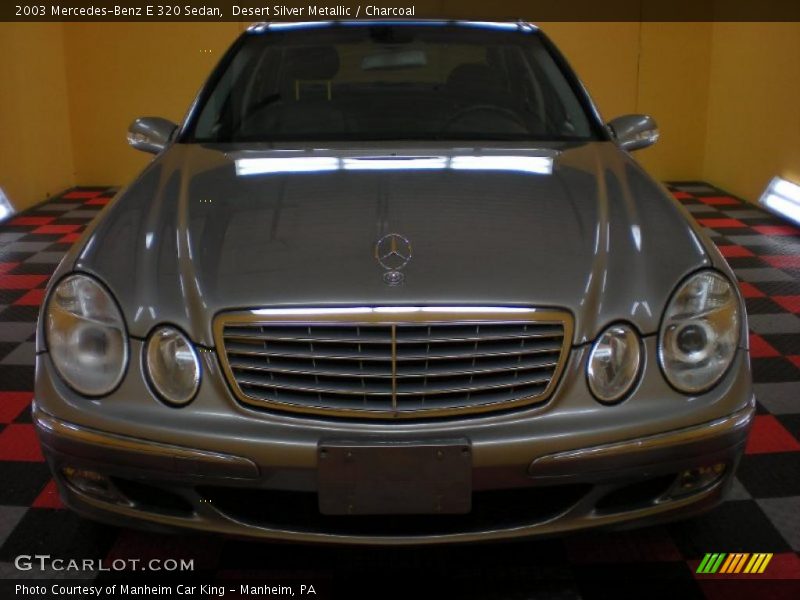 Desert Silver Metallic / Charcoal 2003 Mercedes-Benz E 320 Sedan