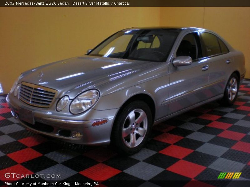 Desert Silver Metallic / Charcoal 2003 Mercedes-Benz E 320 Sedan