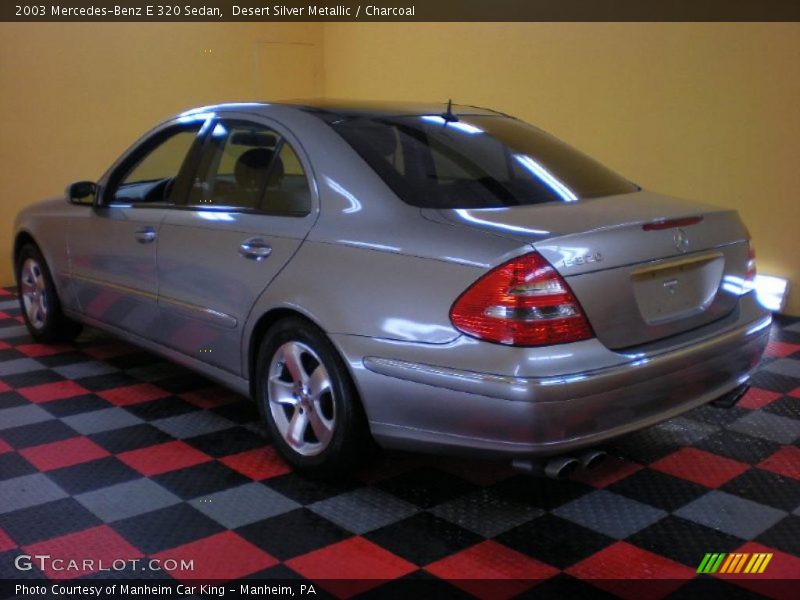 Desert Silver Metallic / Charcoal 2003 Mercedes-Benz E 320 Sedan