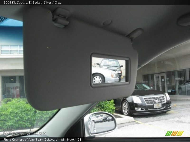 Silver / Gray 2008 Kia Spectra EX Sedan