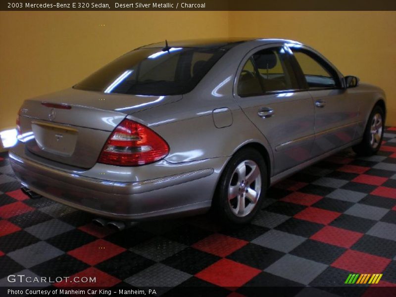Desert Silver Metallic / Charcoal 2003 Mercedes-Benz E 320 Sedan