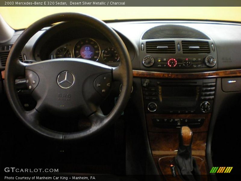 Desert Silver Metallic / Charcoal 2003 Mercedes-Benz E 320 Sedan
