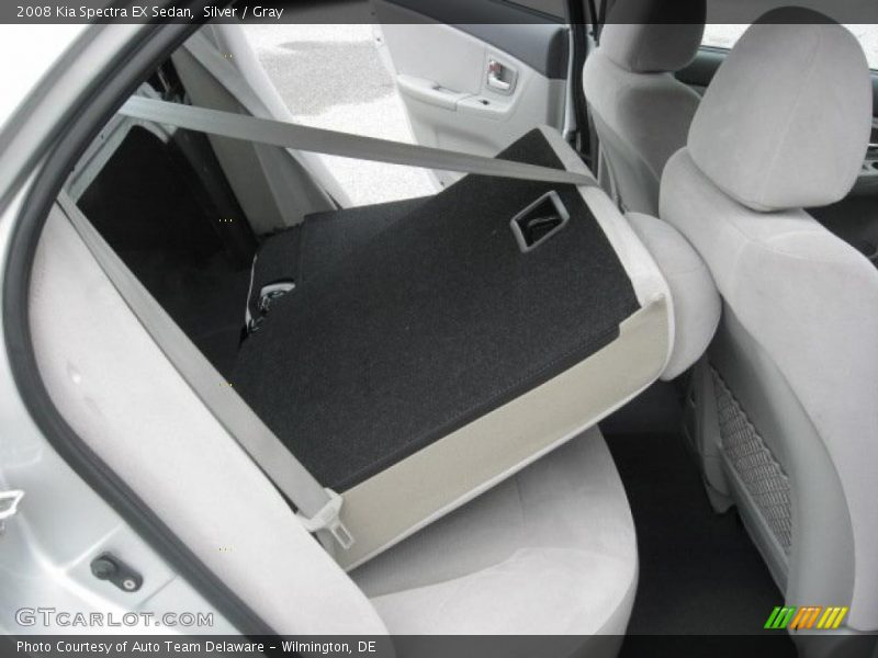Silver / Gray 2008 Kia Spectra EX Sedan