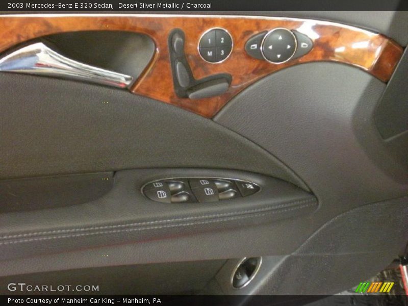 Desert Silver Metallic / Charcoal 2003 Mercedes-Benz E 320 Sedan