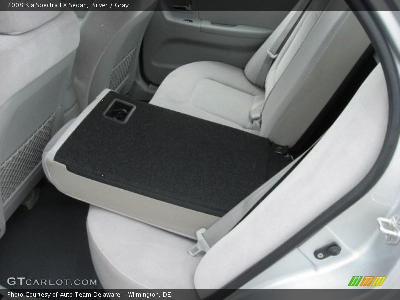 Silver / Gray 2008 Kia Spectra EX Sedan