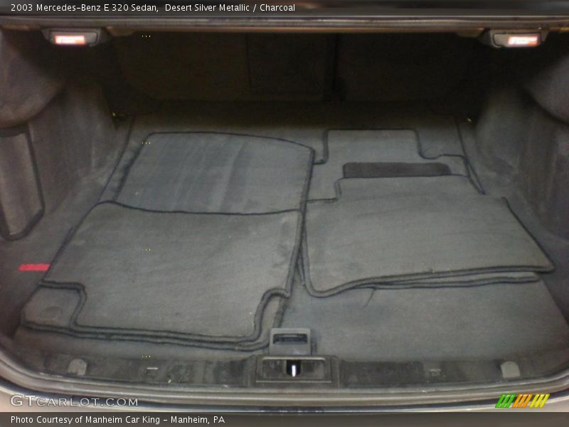 Desert Silver Metallic / Charcoal 2003 Mercedes-Benz E 320 Sedan