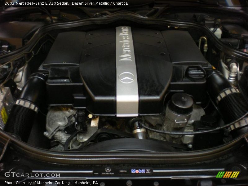 Desert Silver Metallic / Charcoal 2003 Mercedes-Benz E 320 Sedan