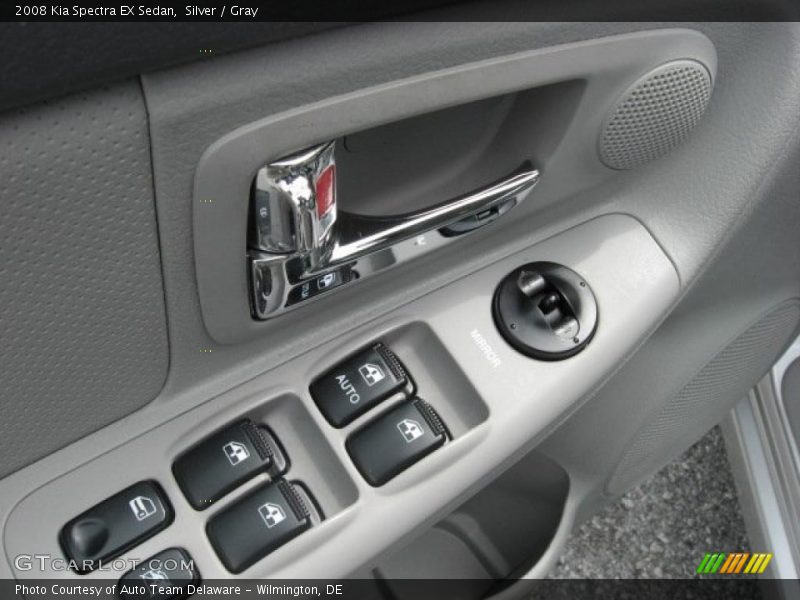 Silver / Gray 2008 Kia Spectra EX Sedan