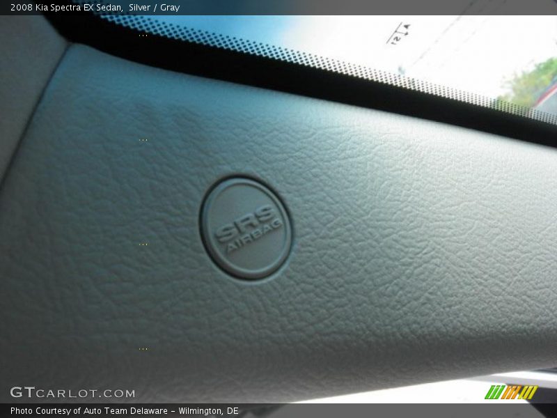 Silver / Gray 2008 Kia Spectra EX Sedan