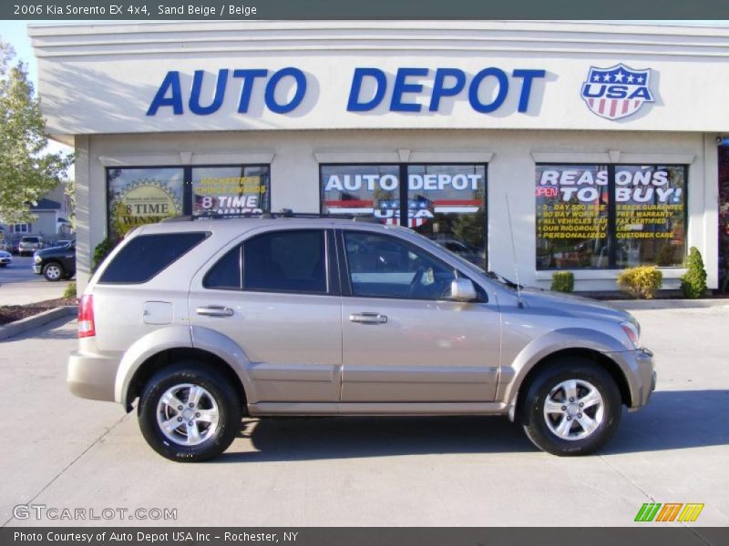 Sand Beige / Beige 2006 Kia Sorento EX 4x4