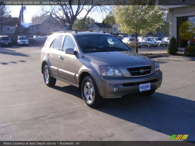 Sand Beige / Beige 2006 Kia Sorento EX 4x4