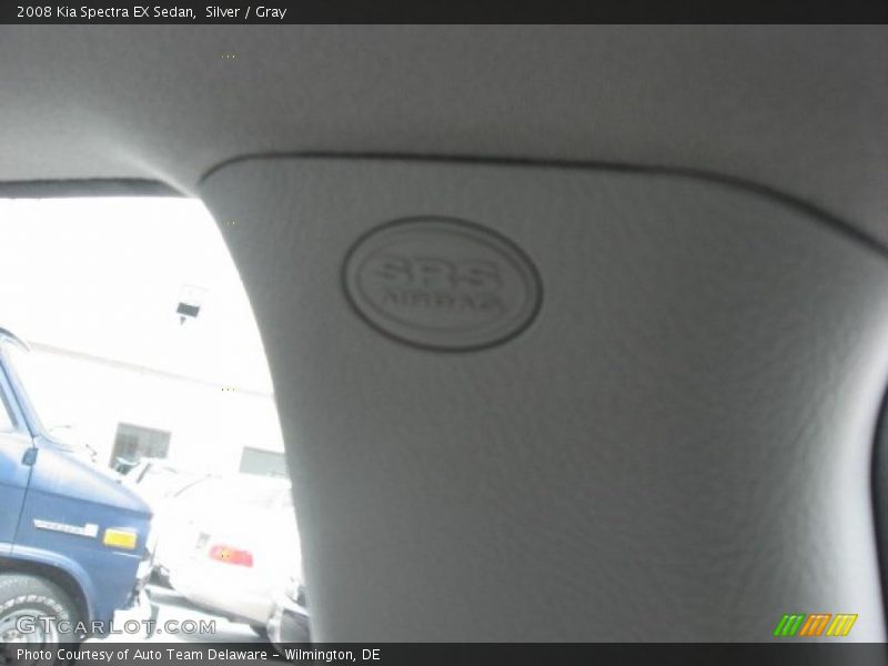 Silver / Gray 2008 Kia Spectra EX Sedan