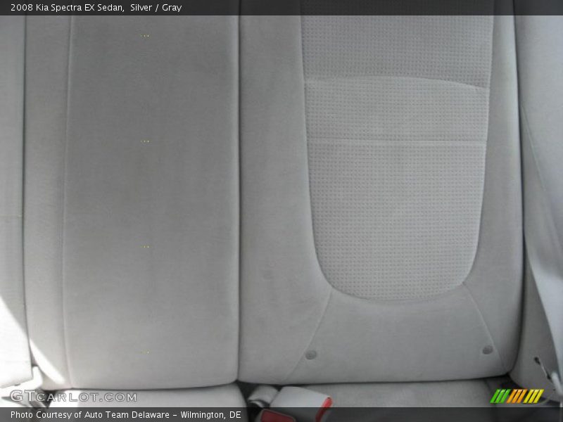 Silver / Gray 2008 Kia Spectra EX Sedan