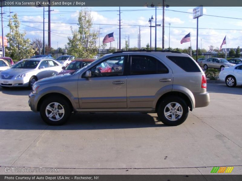 Sand Beige / Beige 2006 Kia Sorento EX 4x4