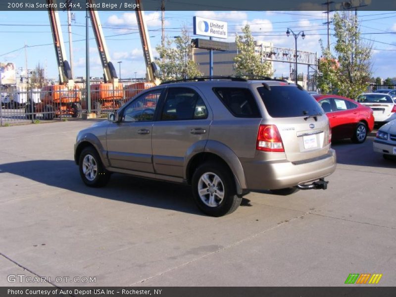 Sand Beige / Beige 2006 Kia Sorento EX 4x4