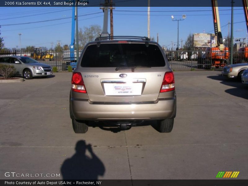 Sand Beige / Beige 2006 Kia Sorento EX 4x4