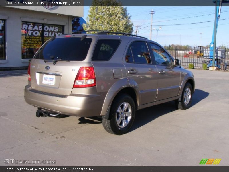 Sand Beige / Beige 2006 Kia Sorento EX 4x4