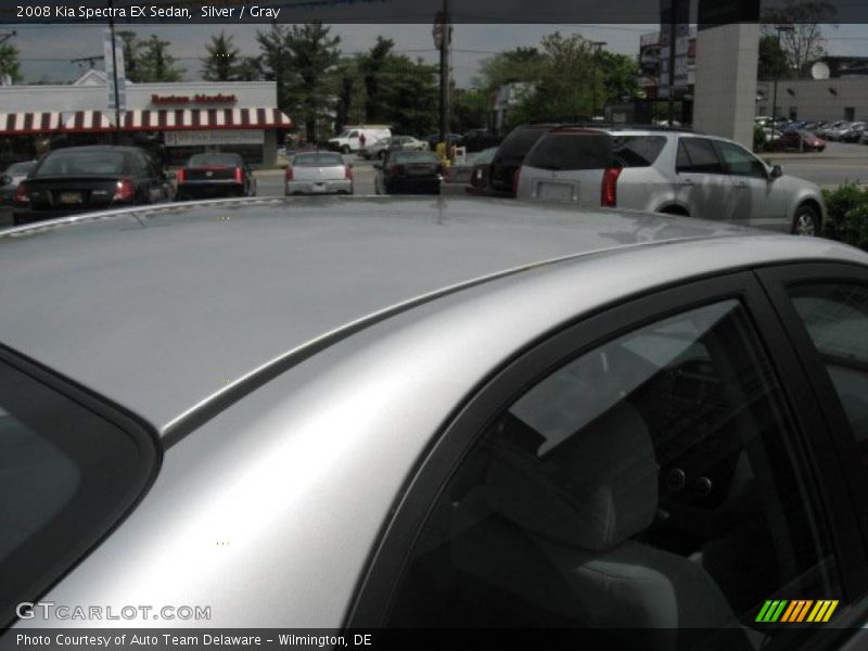 Silver / Gray 2008 Kia Spectra EX Sedan